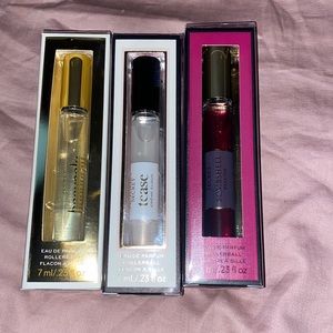 Three brand new victorious secret perfume roller balls